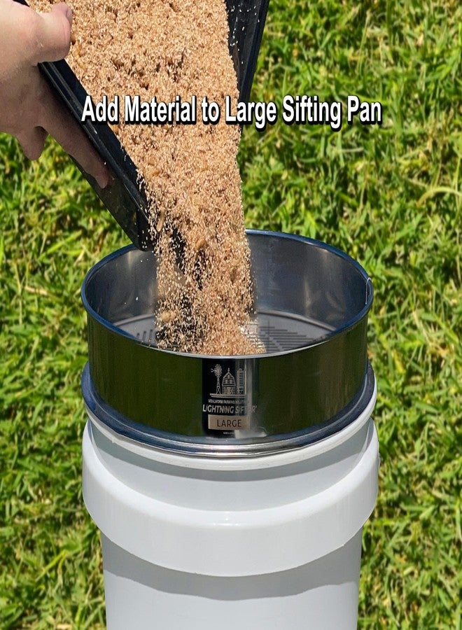 Mealworm Farming Solutions MFS' D-11 Lightning Sifter Large Mealworm Sifting Pan (2nd Gen) - Image 3